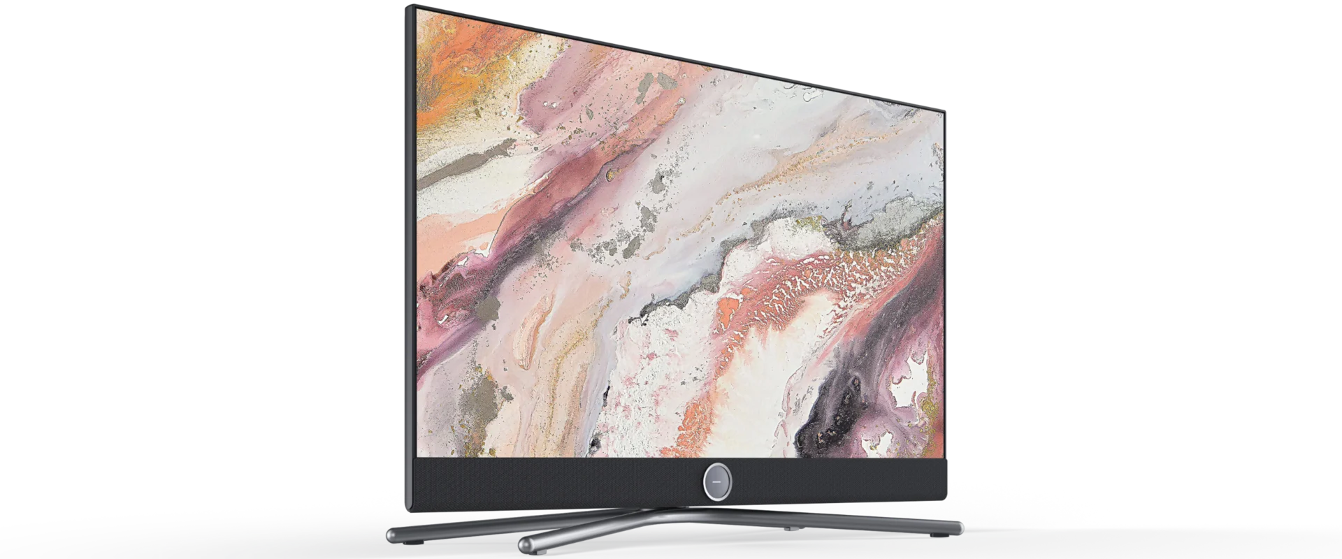 Loewe Callas 32 Smart TV im eleganten Wohnzimmer-Setup